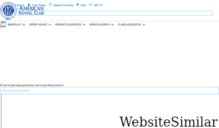 akc.org Screenshot