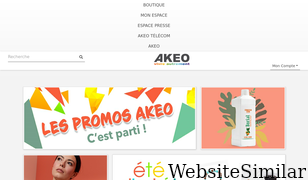 akeostore.com Screenshot