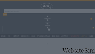 akf-shop.de Screenshot