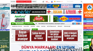 akhisarhaber.com Screenshot