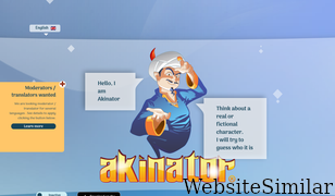 akinator.com Screenshot