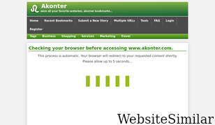 akonter.com Screenshot
