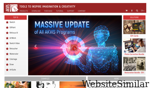akvis.com Screenshot