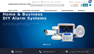 alarmsystemstore.com Screenshot