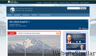 alaska.gov Screenshot