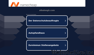 albaleegh.com Screenshot