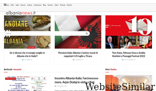 albanianews.it Screenshot