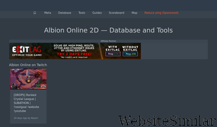 albiononline2d.com Screenshot