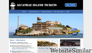 alcatrazislandtickets.com Screenshot