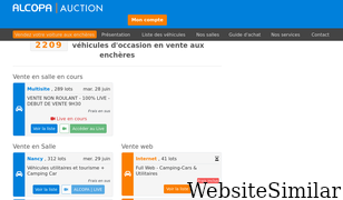 alcopa-auction.fr Screenshot