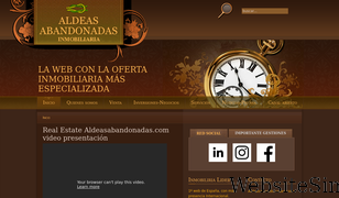 aldeasabandonadas.com Screenshot