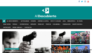 aldescubierto.org Screenshot