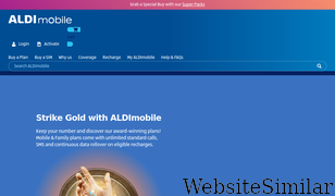 aldimobile.com.au Screenshot