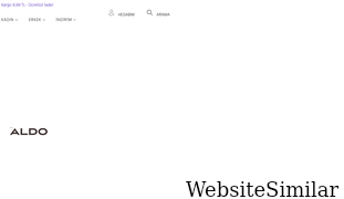aldoshoes.com.tr Screenshot