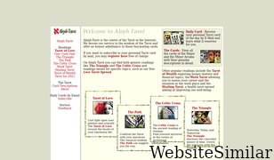 aleph-tarot.com Screenshot