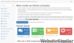 alertalicitacao.com.br Screenshot