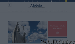 aleteia.org Screenshot