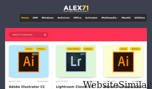 alex71.com Screenshot