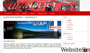 alfaholicy.org Screenshot