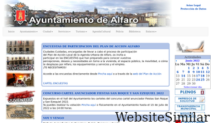 alfaro.es Screenshot