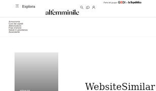 alfemminile.com Screenshot
