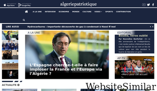 algeriepatriotique.com Screenshot