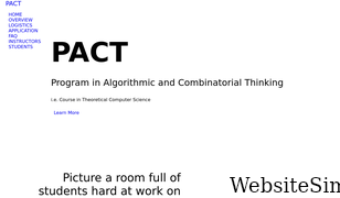 algorithmicthinking.org Screenshot