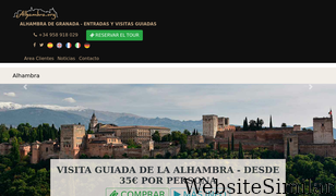 alhambra.org Screenshot