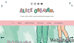 aliceoseman.com Screenshot