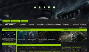 alien-covenant.com Screenshot