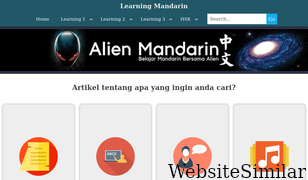 alienmandarin.com Screenshot