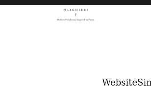 alighieri.com Screenshot