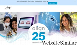 aligntech.com Screenshot