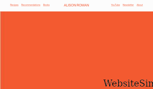 alisoneroman.com Screenshot