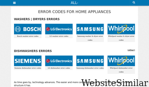 all-errors.com Screenshot