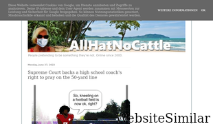 all-hat-no-cattle.blogspot.com Screenshot