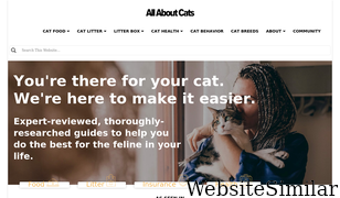 allaboutcats.com Screenshot