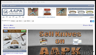 allaboutpocketknives.com Screenshot