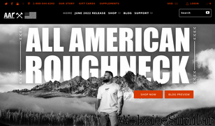 allamericanroughneck.com Screenshot