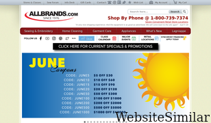 allbrands.com Screenshot
