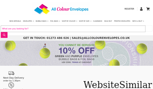 allcolourenvelopes.co.uk Screenshot