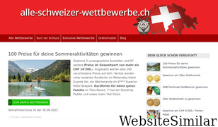 alle-schweizer-wettbewerbe.ch Screenshot