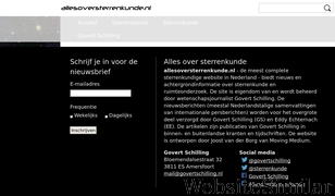 allesoversterrenkunde.nl Screenshot