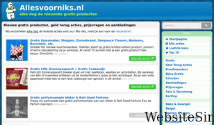 allesvoorniks.nl Screenshot