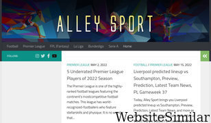 alleysport.com Screenshot