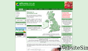 allflorists.co.uk Screenshot