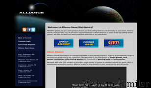 alliance-games.com Screenshot