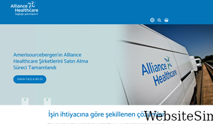alliance-healthcare.com.tr Screenshot