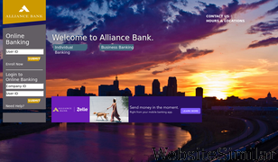 alliancebanks.com Screenshot