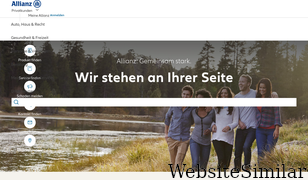 allianz.de Screenshot
